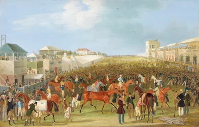 Epsom Races: The Race Over